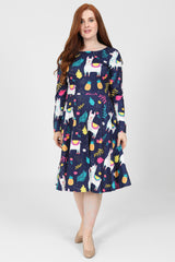 Sofia Vintage Llamas Dress