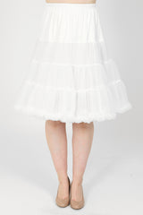 1950's Style Vintage Petticoat White