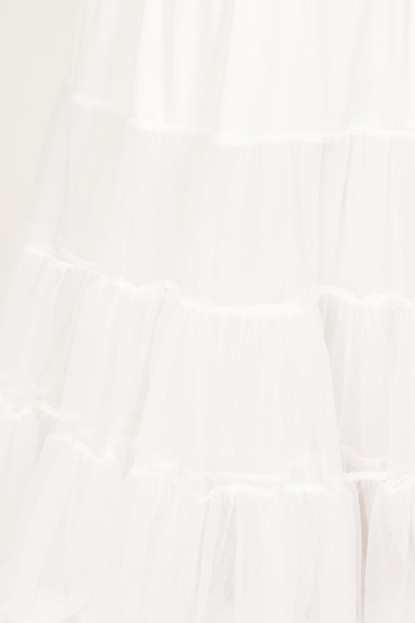 1950's Style Vintage Petticoat White