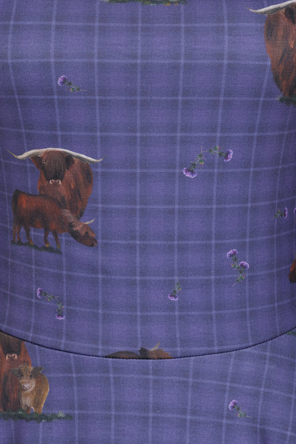 Sofia Highland Cows Dress