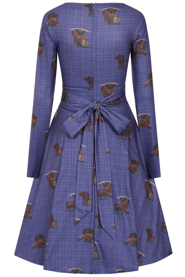 Sofia Highland Cows Dress