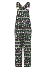 Succulent Bookcase Dungaree