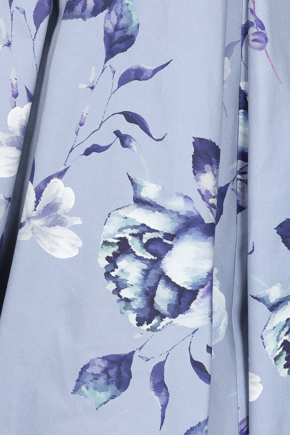 Liana Lavender Roses All Over Flare Dress  Little Wings Factory