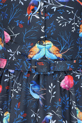 Dina Wild Birds Dress