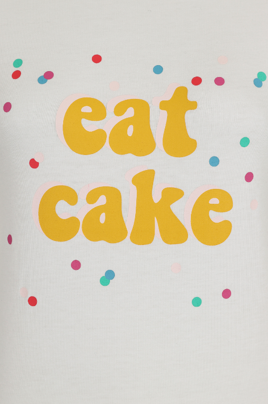 Eat Cake Logo Tee