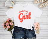 Go Get It Girl Logo Tee