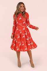 Sofia Christmas Reindeer Dress