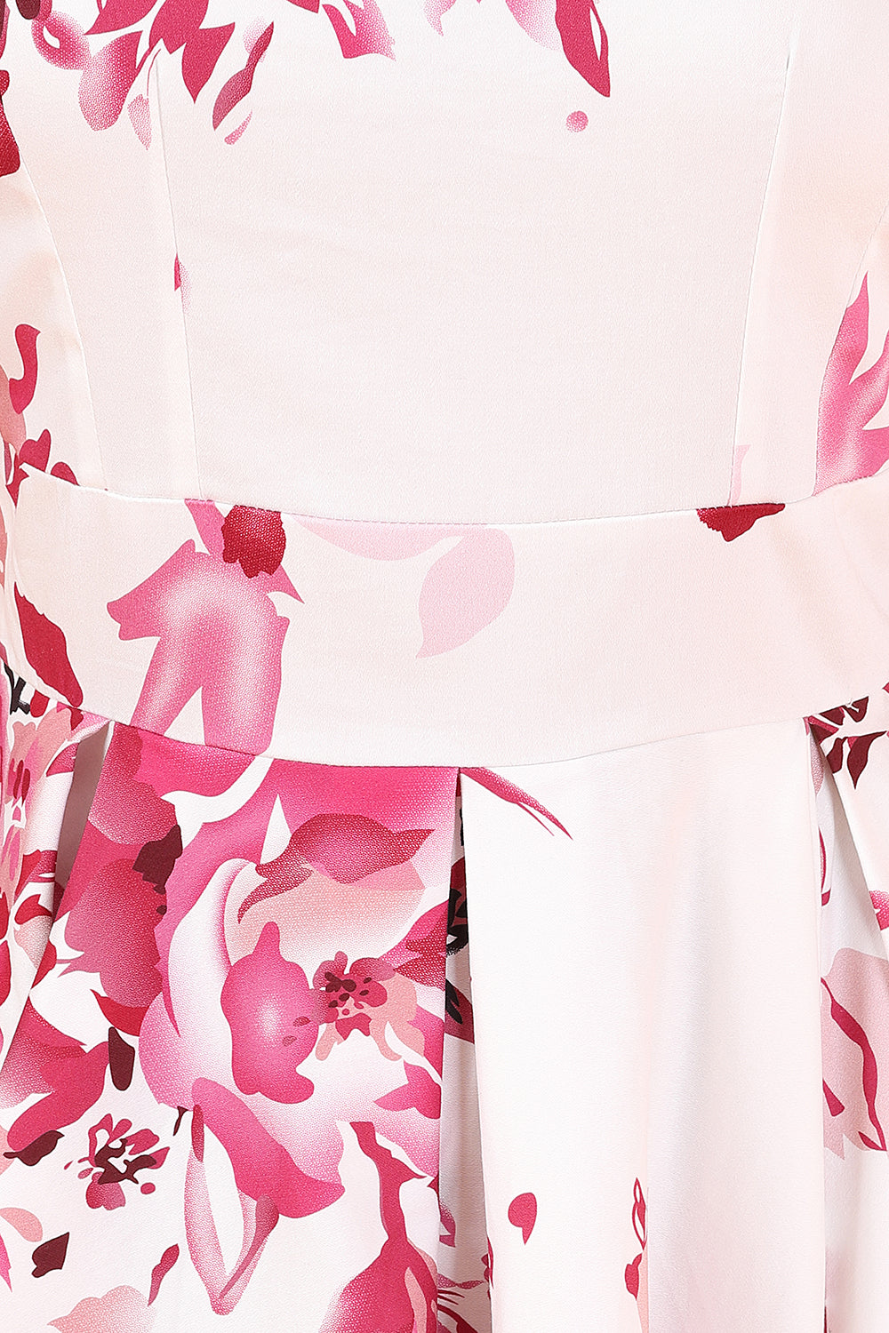 Liana Floral Burgundy & White Dress – Little Wings Factory