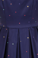 Avery Scallop Rainbow Dress