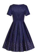 Avery Scallop Rainbow Dress