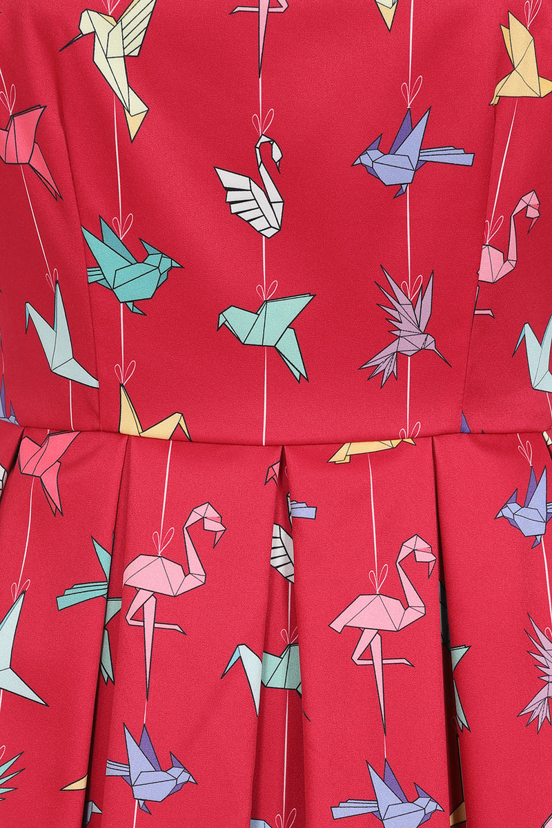 Piper Origami Birds Dress