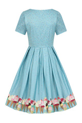 Avery Ice Cream Border Dress
