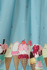 Avery Ice Cream Border Dress
