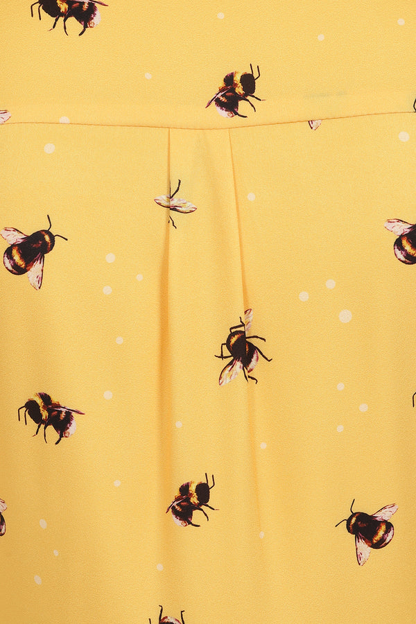 Bea Bumble Bee Polka Dress
