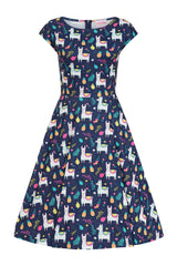 Sofia Vintage Llamas Dress