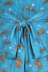 Sofia Otters Blue Dress