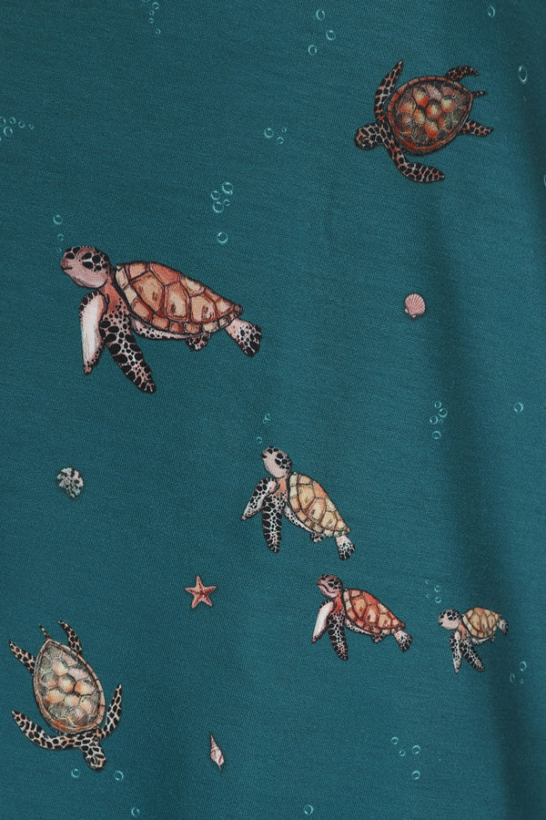 Ella Swimming Turtles Dress
