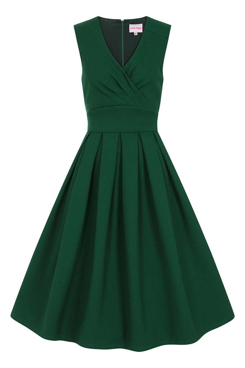 Monroe Forest Green Dress Little Wings Factory Monroe Forest Green Dress Little Wings Factory