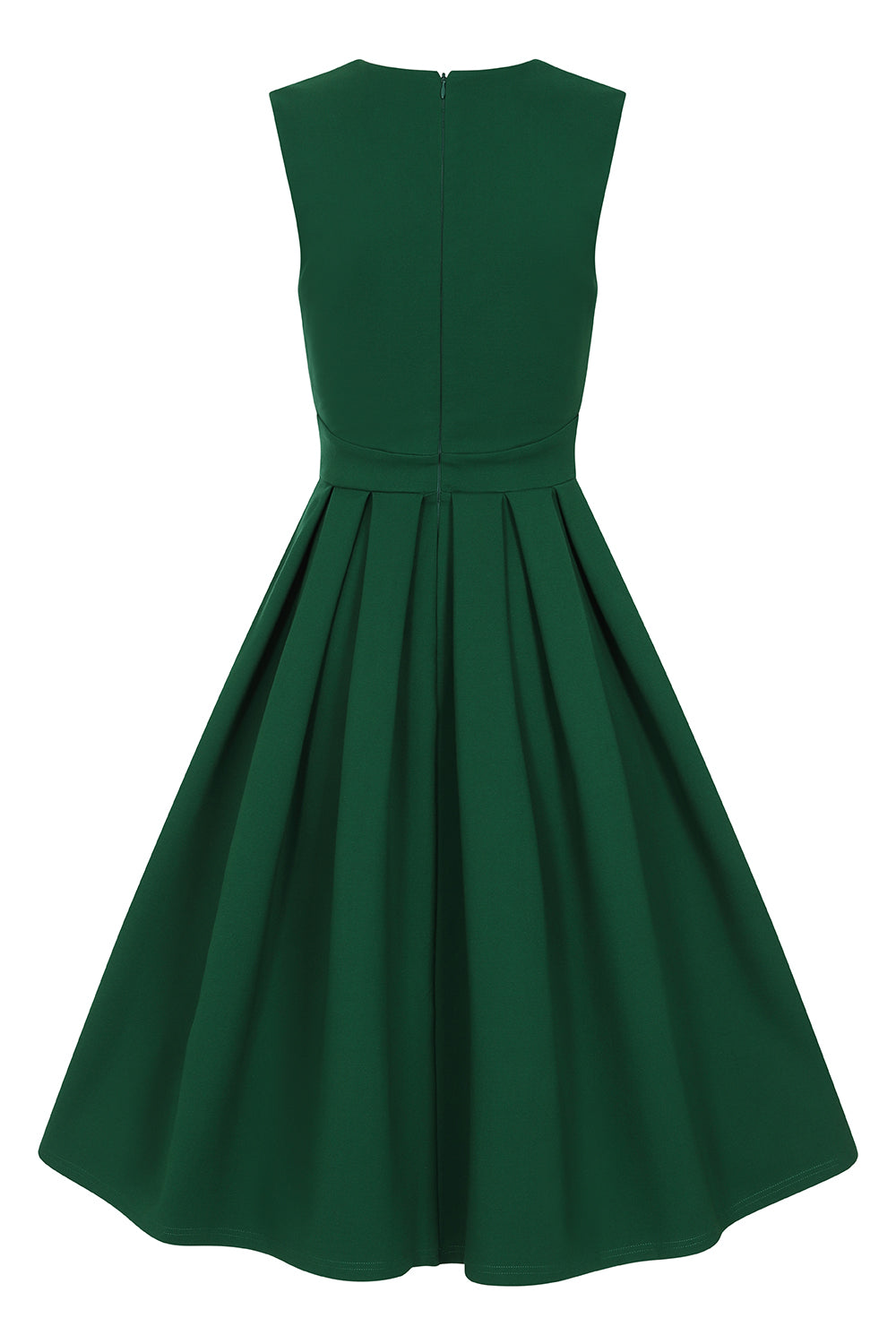 Monroe Forest Green Dress  Little Wings Factory