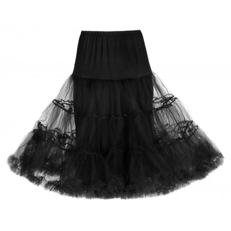 1950's Style Vintage Petticoat Black
