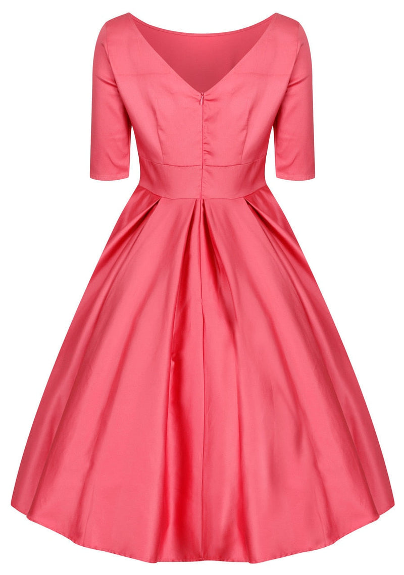 Liana Pink Flare Dress