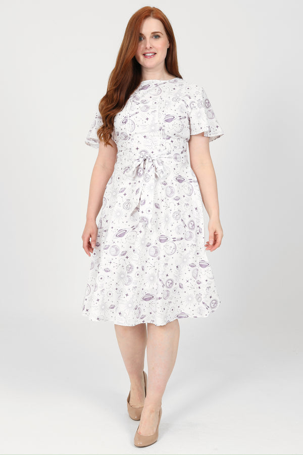 Ava Lilac Celestial Dress
