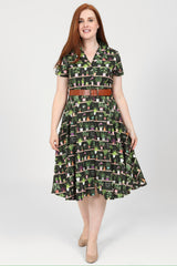 Leonnie Succulent Bookcase Dress