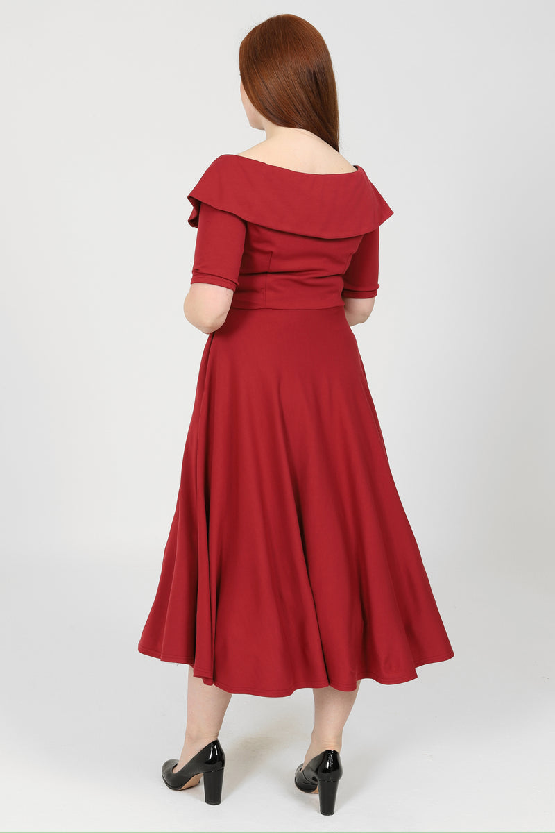 Gina Red Dress