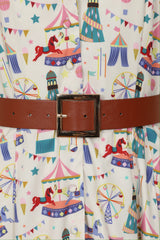 Leonnie Pastel Fairground Dress