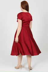 Iona Crimson Dress
