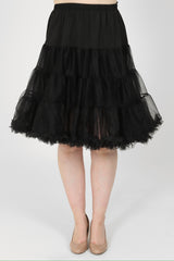 1950's Style Vintage Petticoat Black