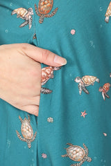 Ella Swimming Turtles Dress